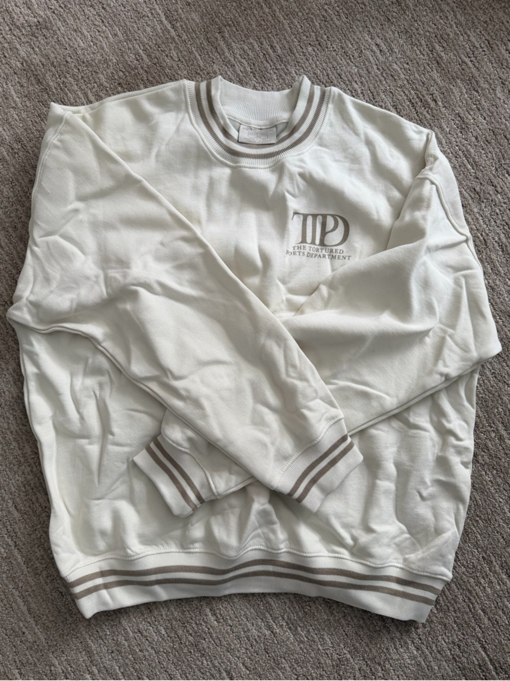 Taylor Swift TTPD Crewneck Sweatshirt
